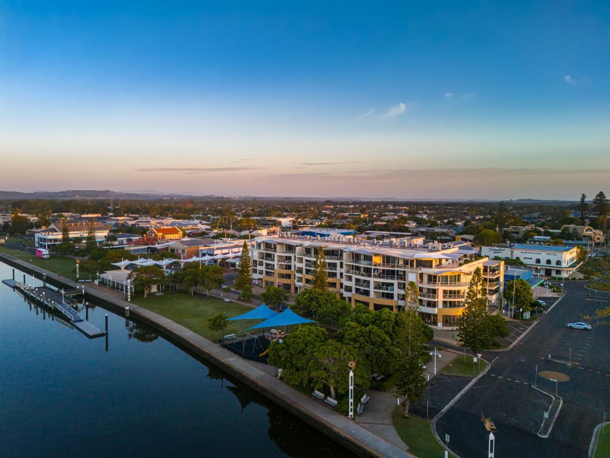 Riverside Holiday Apartments Ballina Eksteriør billede